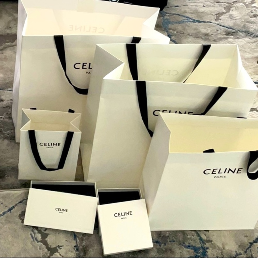 🔥CELINE 2 GIANT BAGS, 1 MEDIUM BAG, 1 SMALL BAG & 2 BOXES